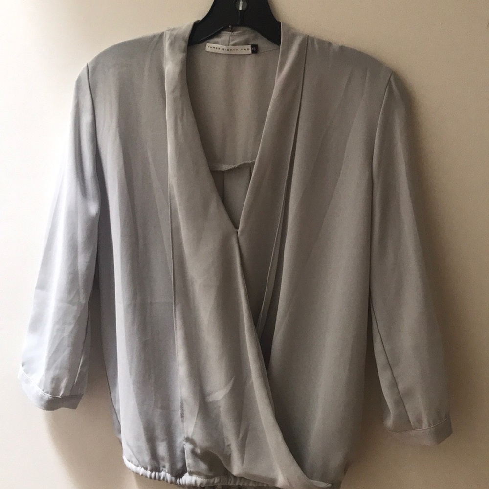 Three Eighty Two Polyester Blouse - image 1